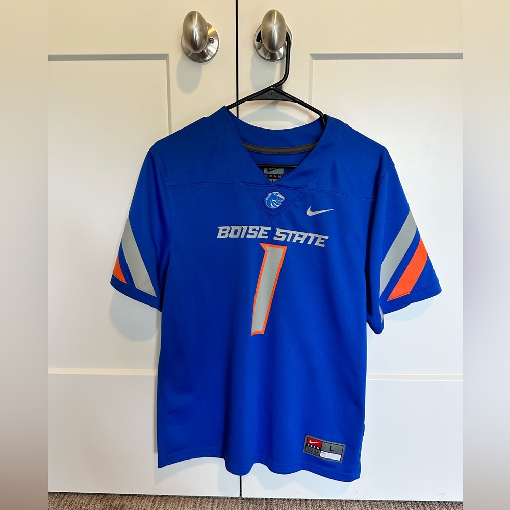 2 for the price of 1!  Kid’s Large- BOISE STATE FOOTBALL JERSEYS